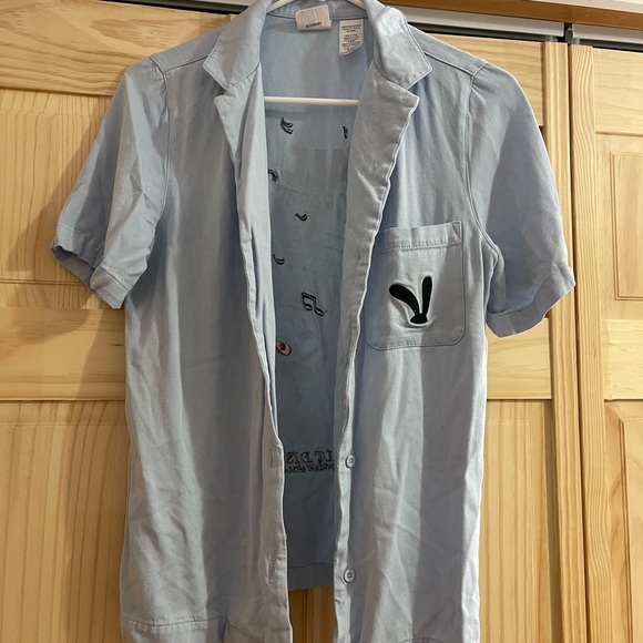 Disney Tops - Disney Oswald Light Blue Shirt
